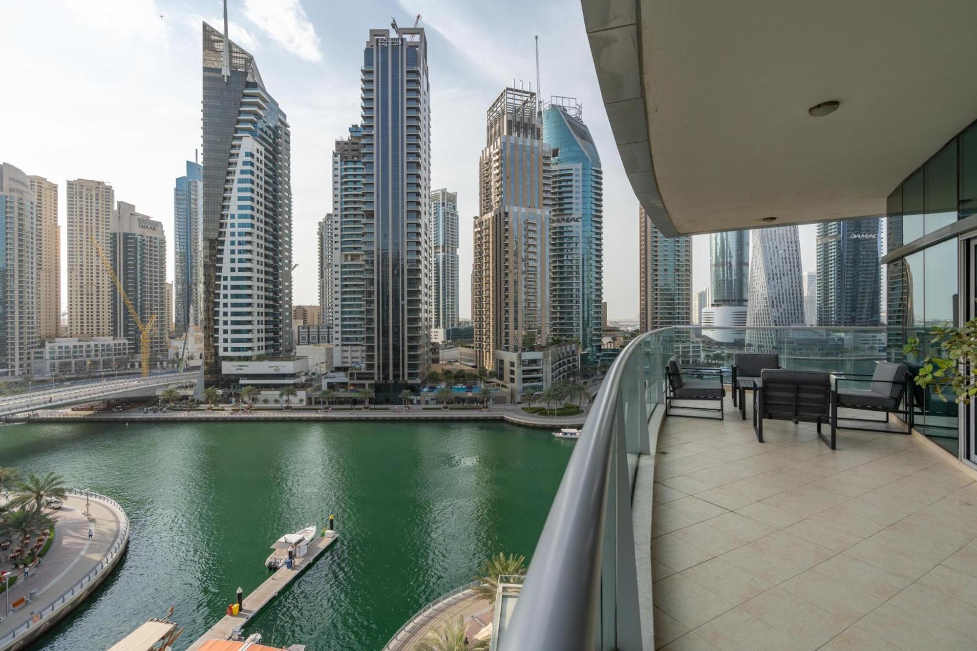 Vacay Lettings - Full Marina View 3 Bedroom Plus Maid Room Dubaj Exteriér fotografie