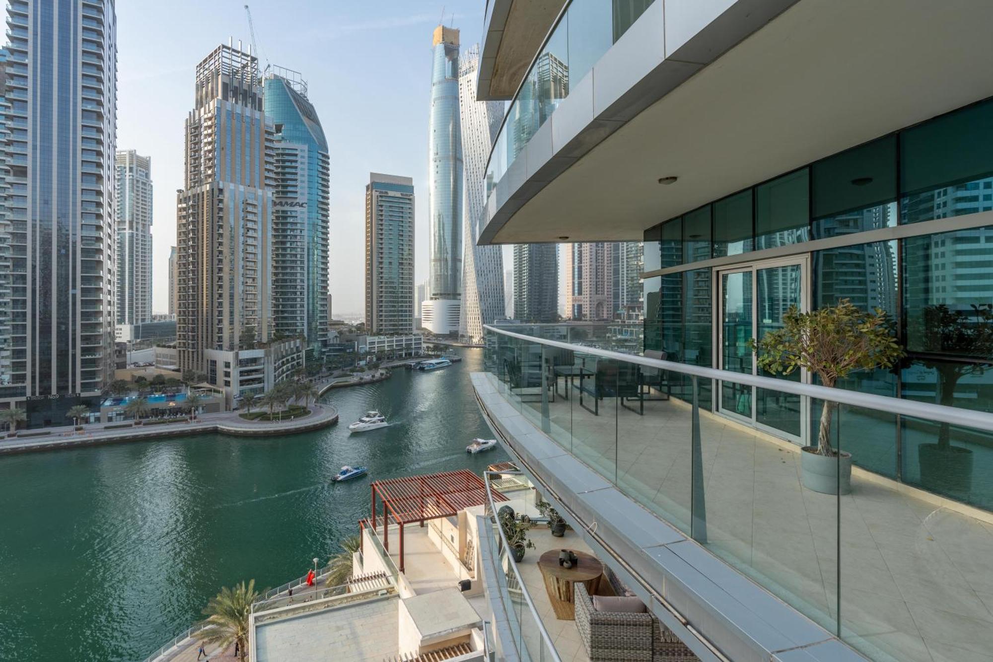 Vacay Lettings - Full Marina View 3 Bedroom Plus Maid Room Dubaj Exteriér fotografie