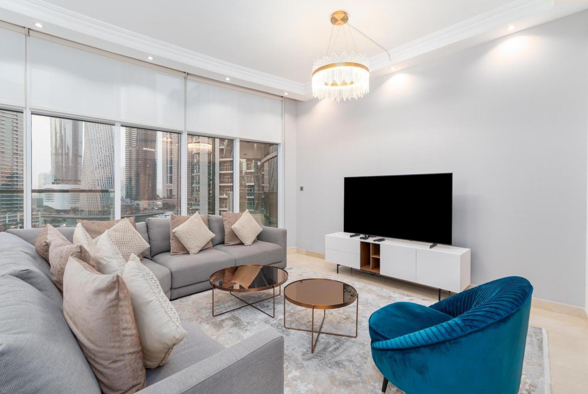 Vacay Lettings - Full Marina View 3 Bedroom Plus Maid Room Dubaj Exteriér fotografie