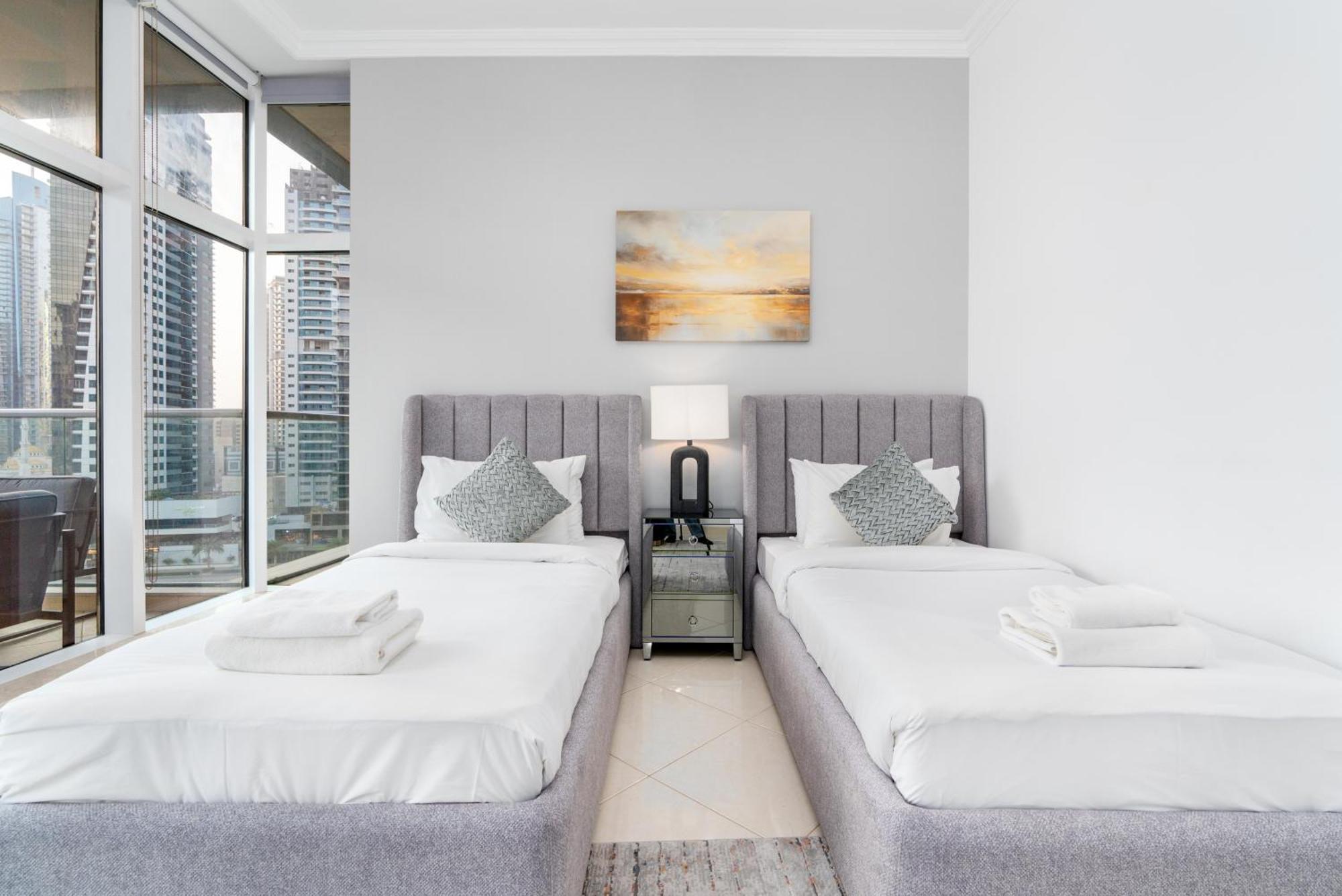 Vacay Lettings - Full Marina View 3 Bedroom Plus Maid Room Dubaj Exteriér fotografie